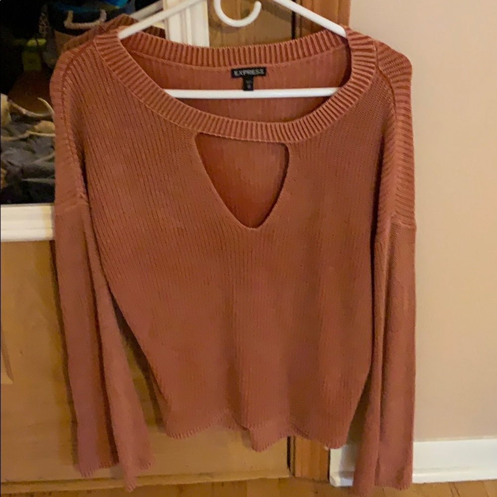 Comfy sweater from express, natural wash out look
